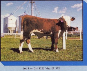 CH 3223 Visa et 57x (pictured in Canada)