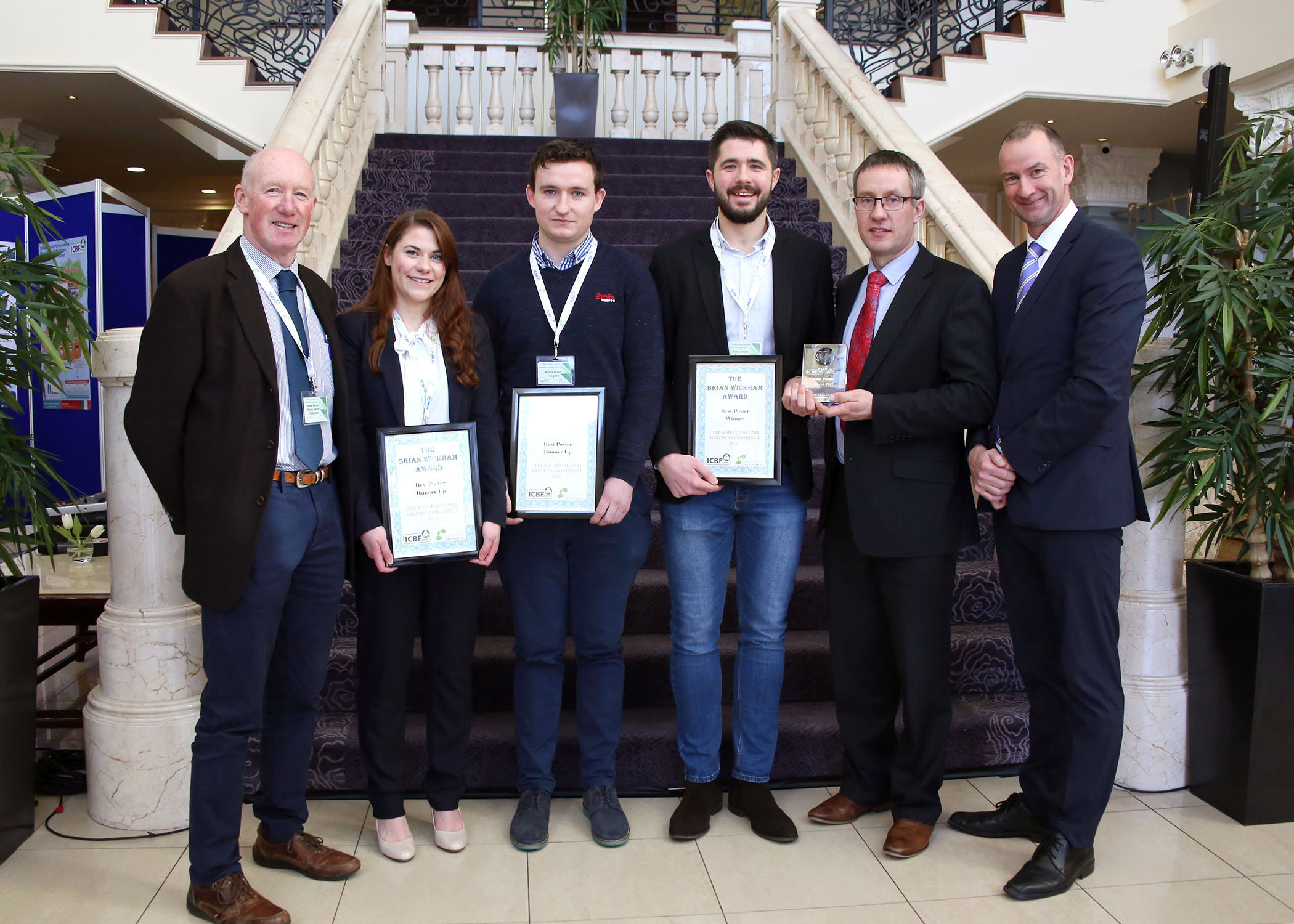 L-R: James Murphy, Fíona Dunne, Ben Lahart, Paul Smith, Michael Doran and Sean Coughlan