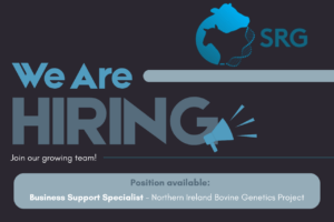 SRG Are Hiring – Business Support Specialist – Northern Ireland Bovine Genetics Project