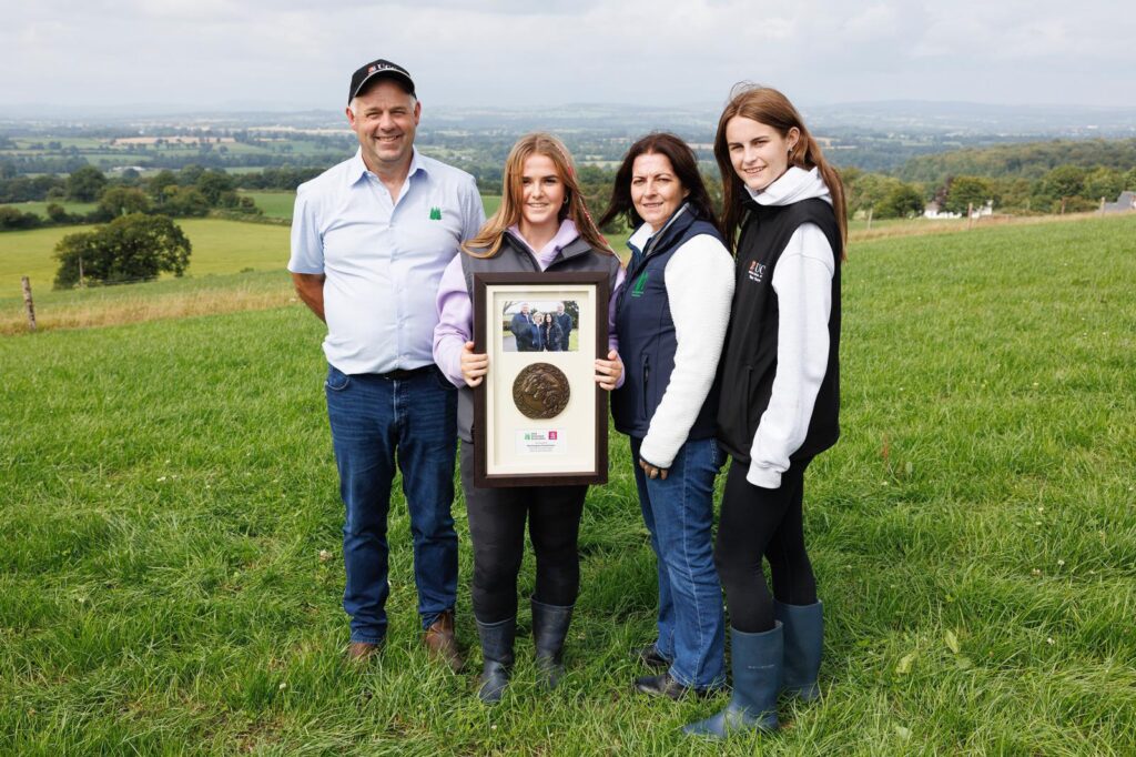 Family holding award