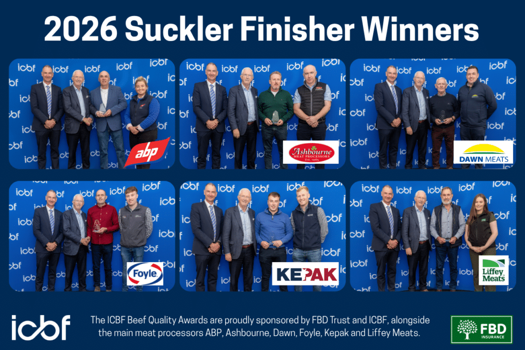 Meet the 2026 Suckler Finisher Award Winners!